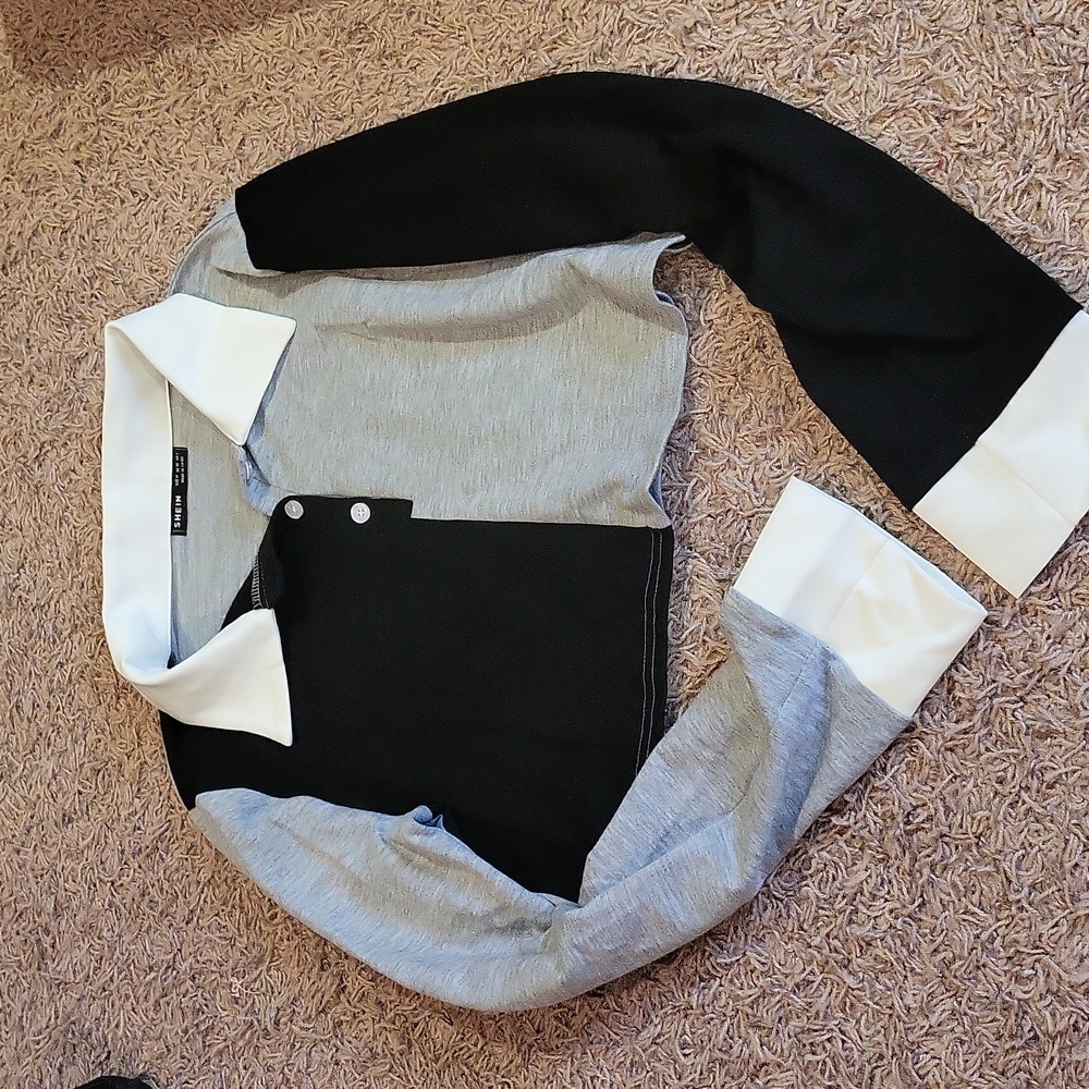 Cute button long sleeve shirt